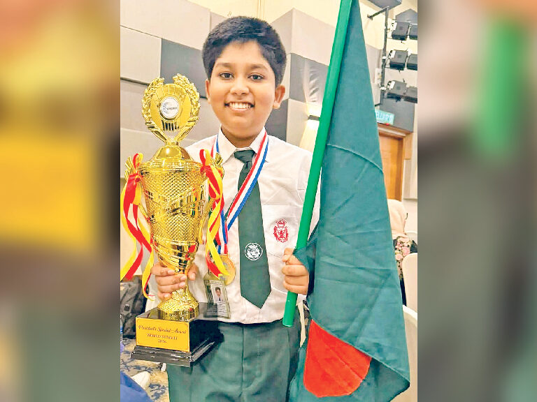 আন্তর্জাতিক অলিম্পিয়াডে ১১ পুরস্কার পেল অনিরুদ্ধ